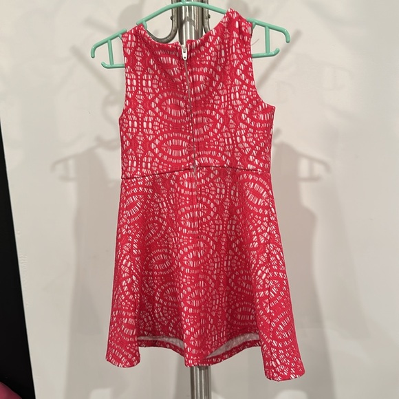 Amy Byer pink netted dress size 4T - Picture 2 of 3